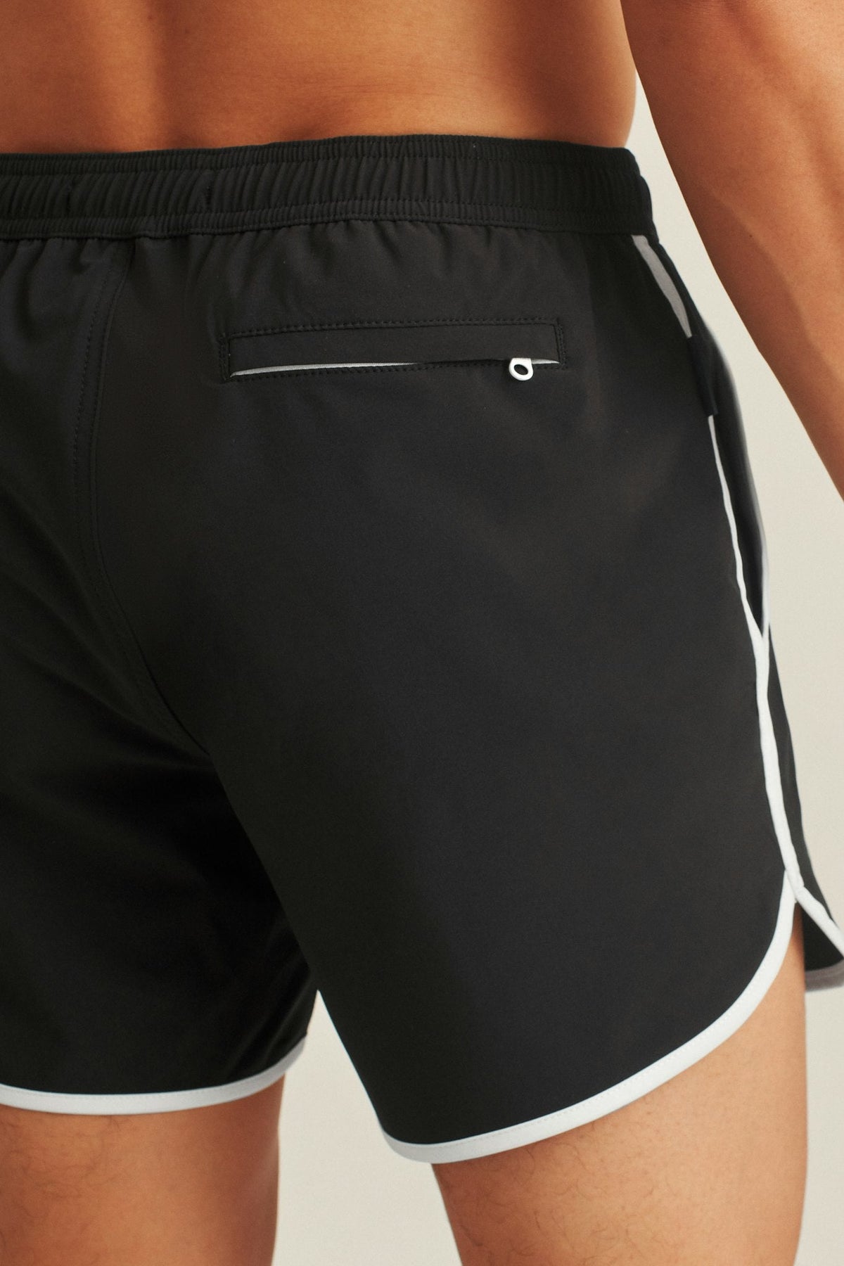 Throwback Swim Trunks