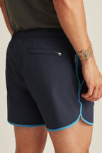 Throwback Swim Trunks