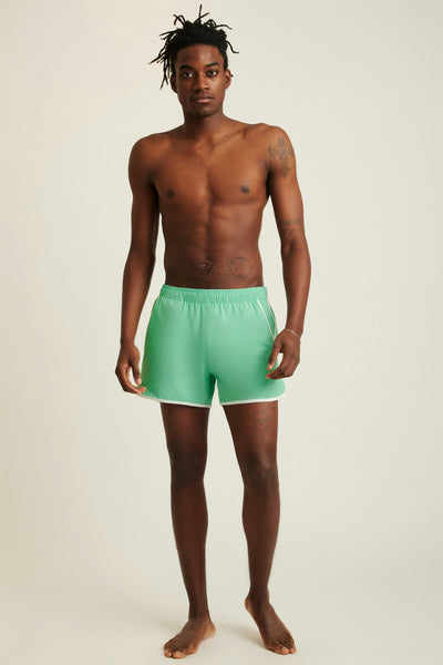 Throwback Swim Trunks