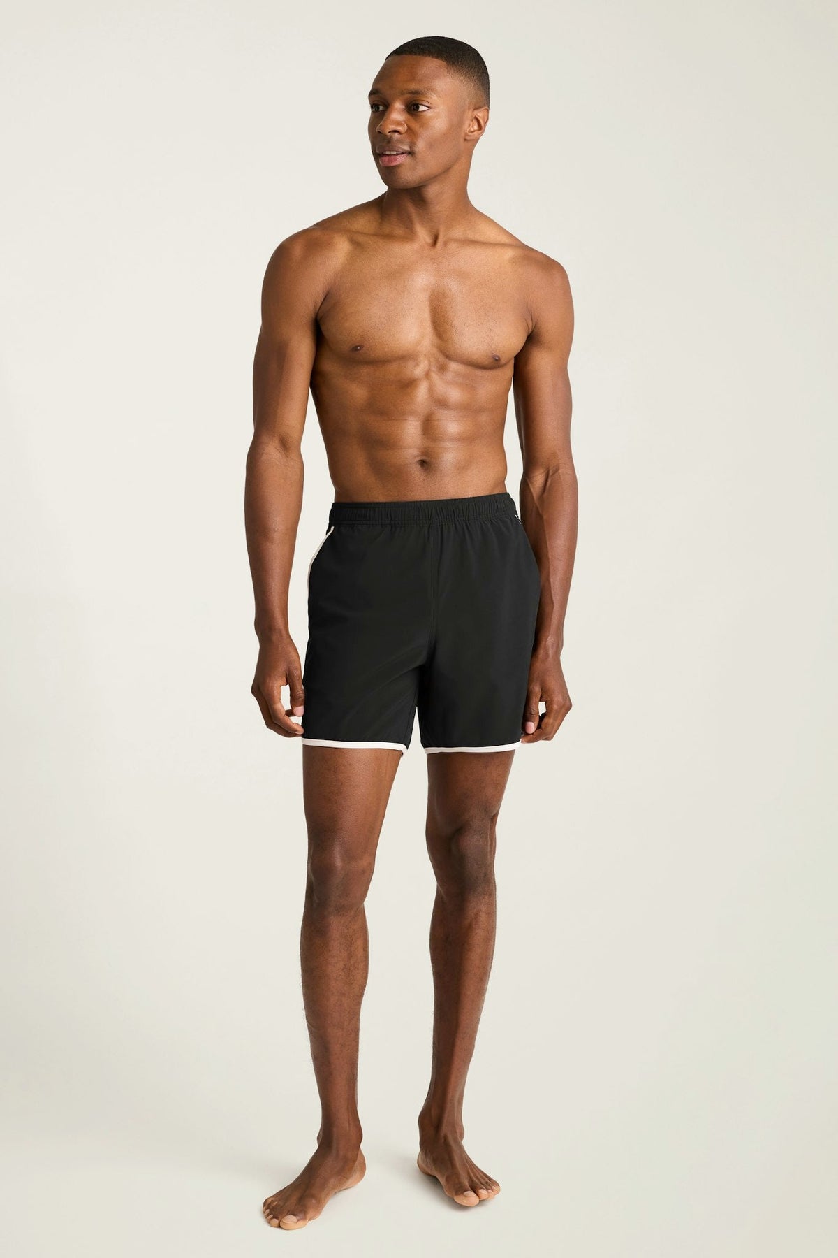 Throwback Swim Trunks