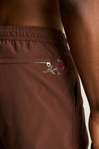 Throwback Swim Trunks