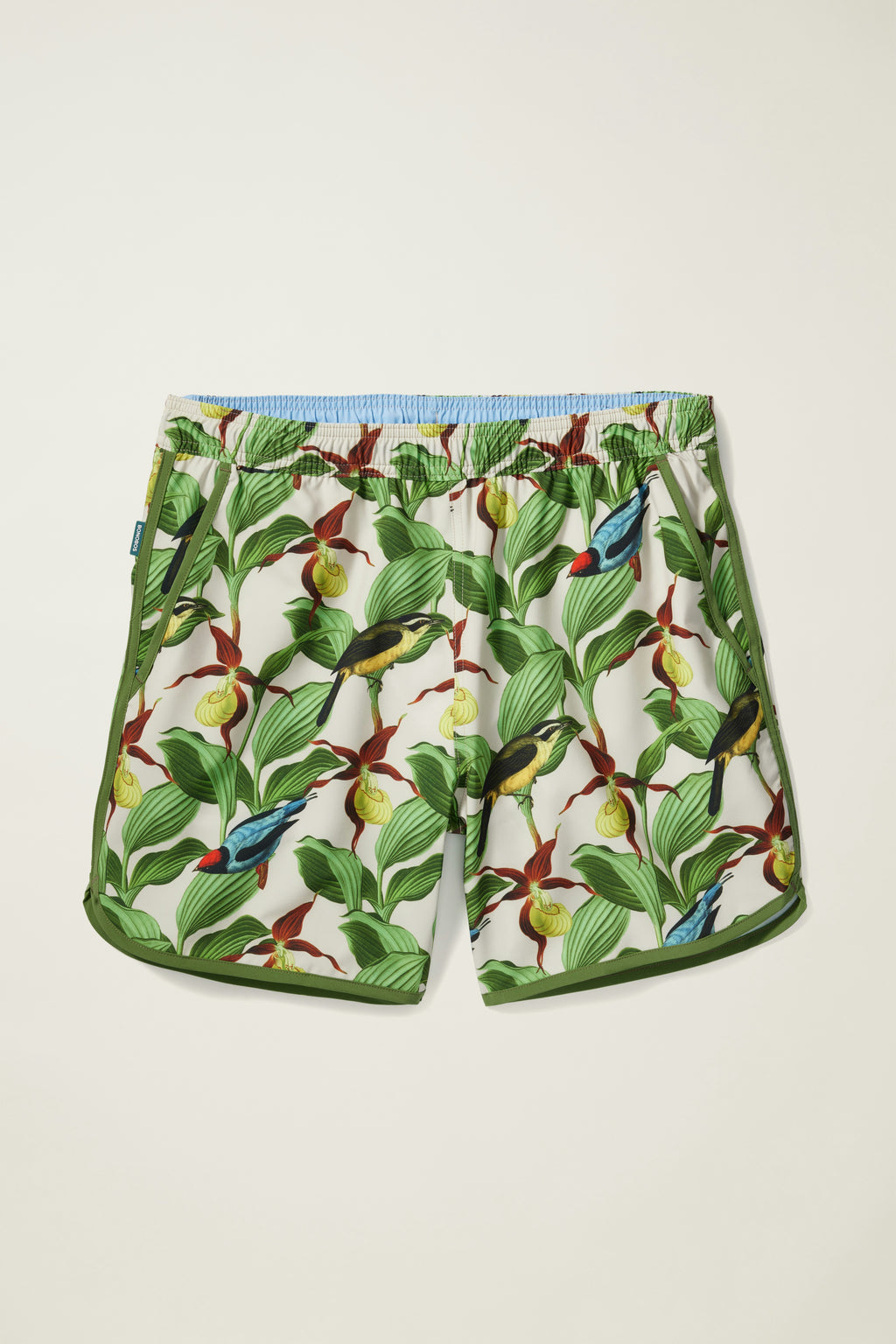 Throwback Swim Trunks