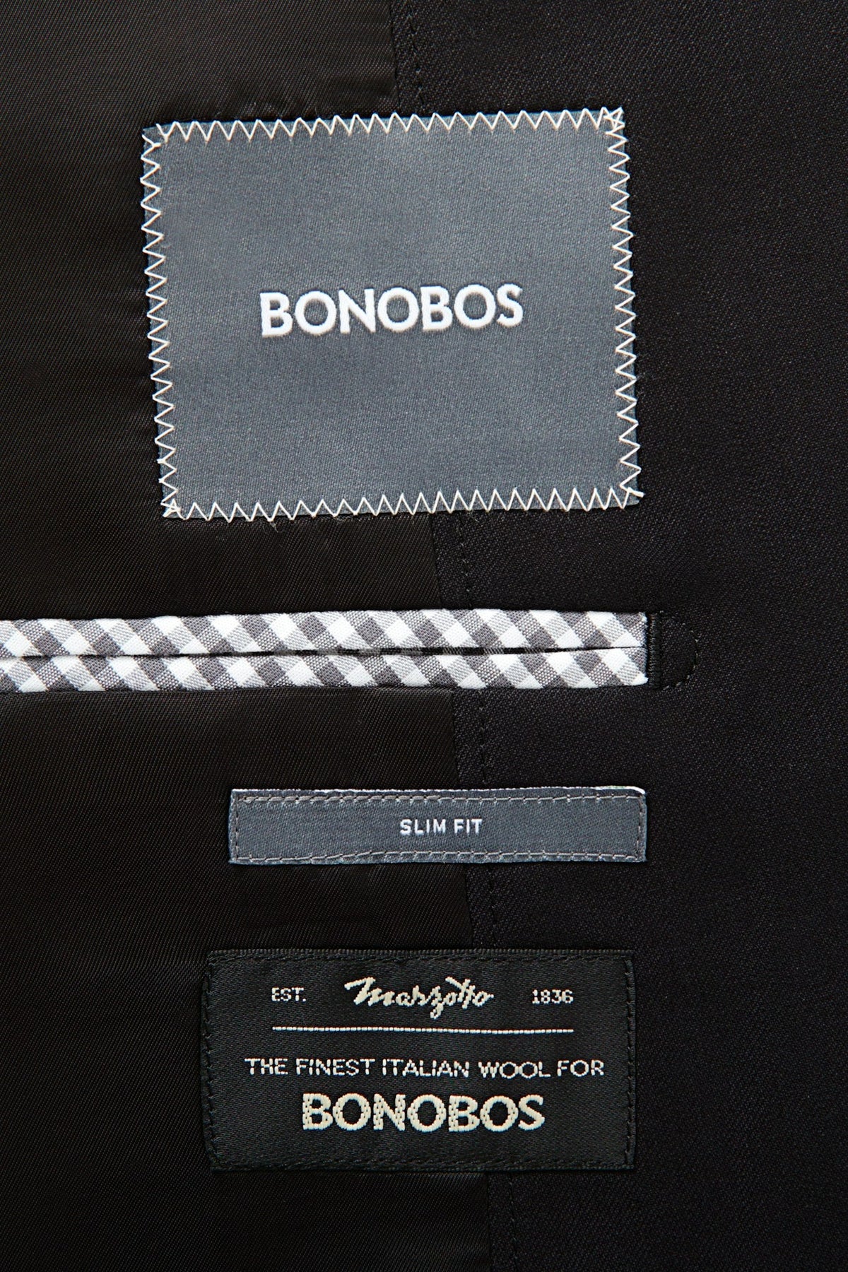 Foundation Italian Wool Suit Jacket