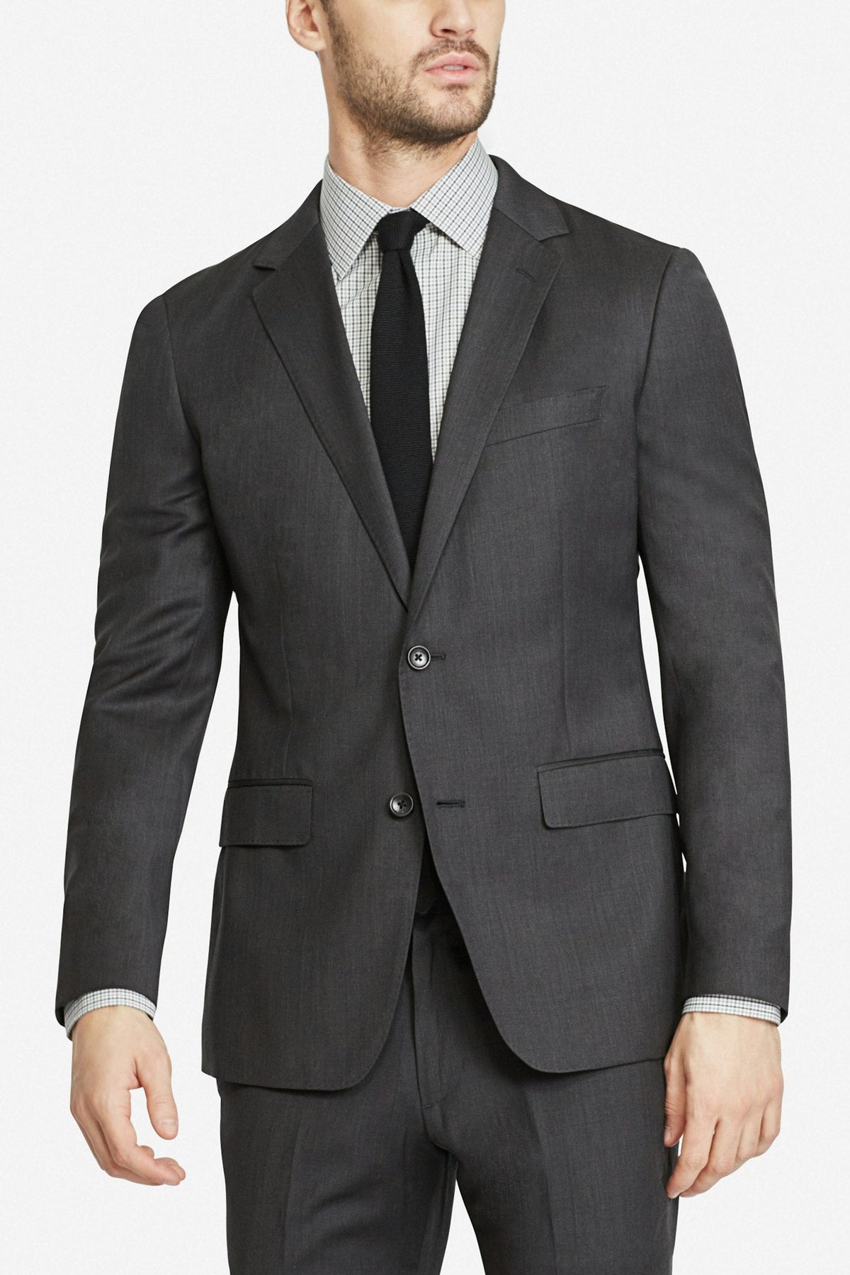Foundation Italian Wool Suit Jacket