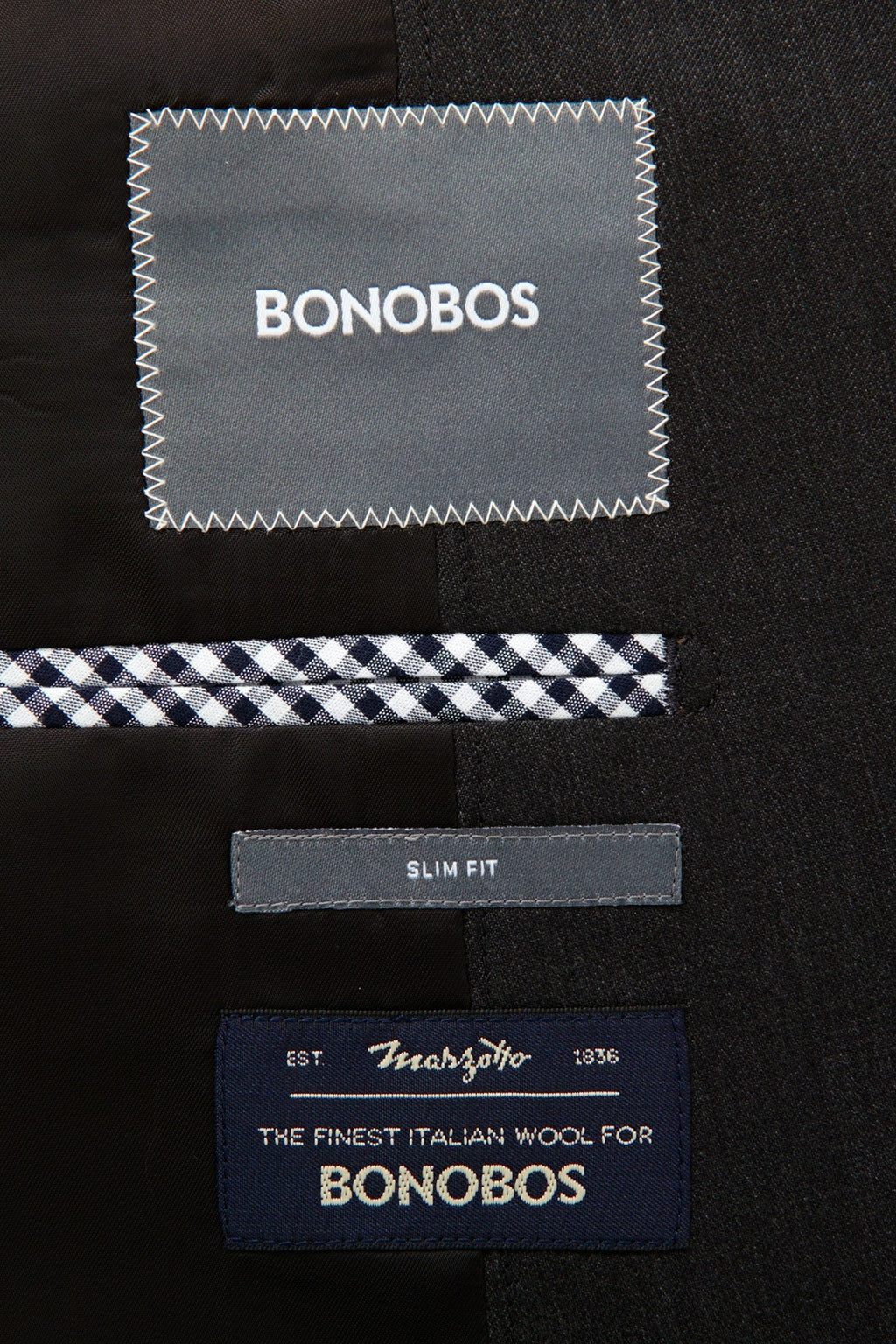 Foundation Italian Wool Suit Jacket