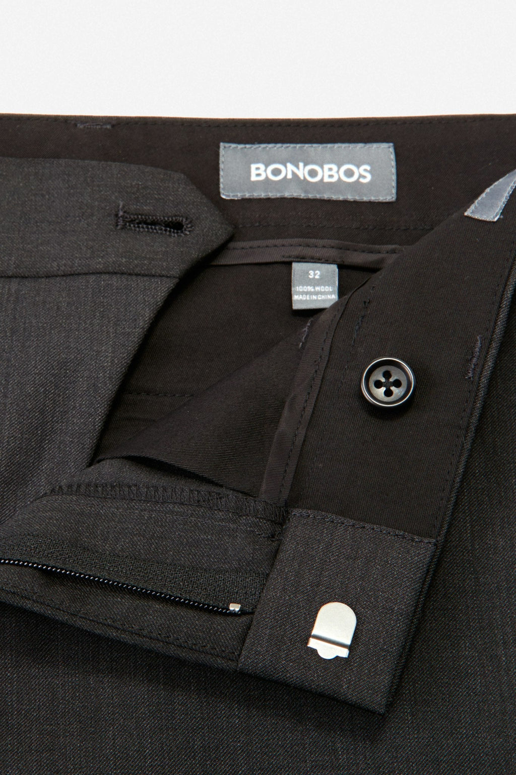 Foundation Italian Wool Suit Pant