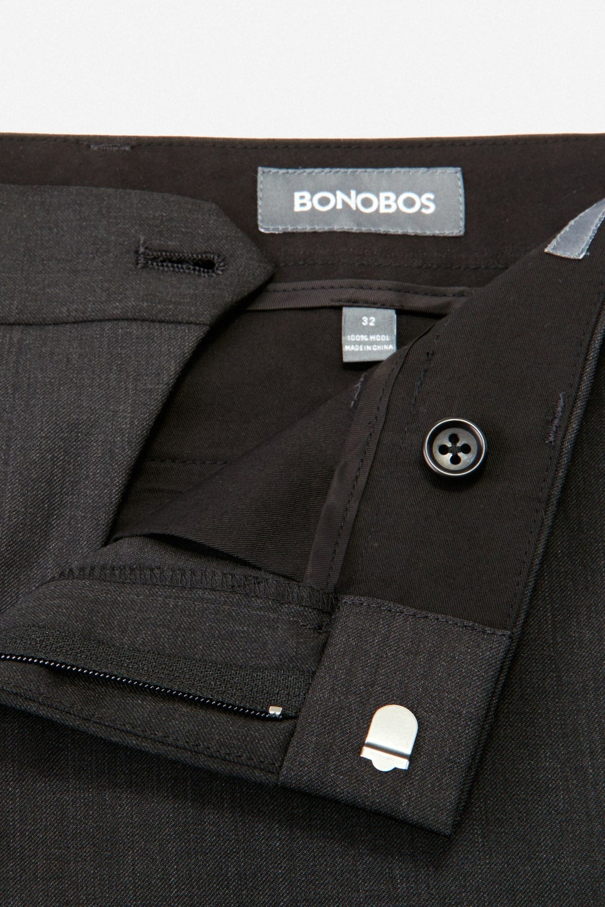 Foundation Italian Wool Suit Pant