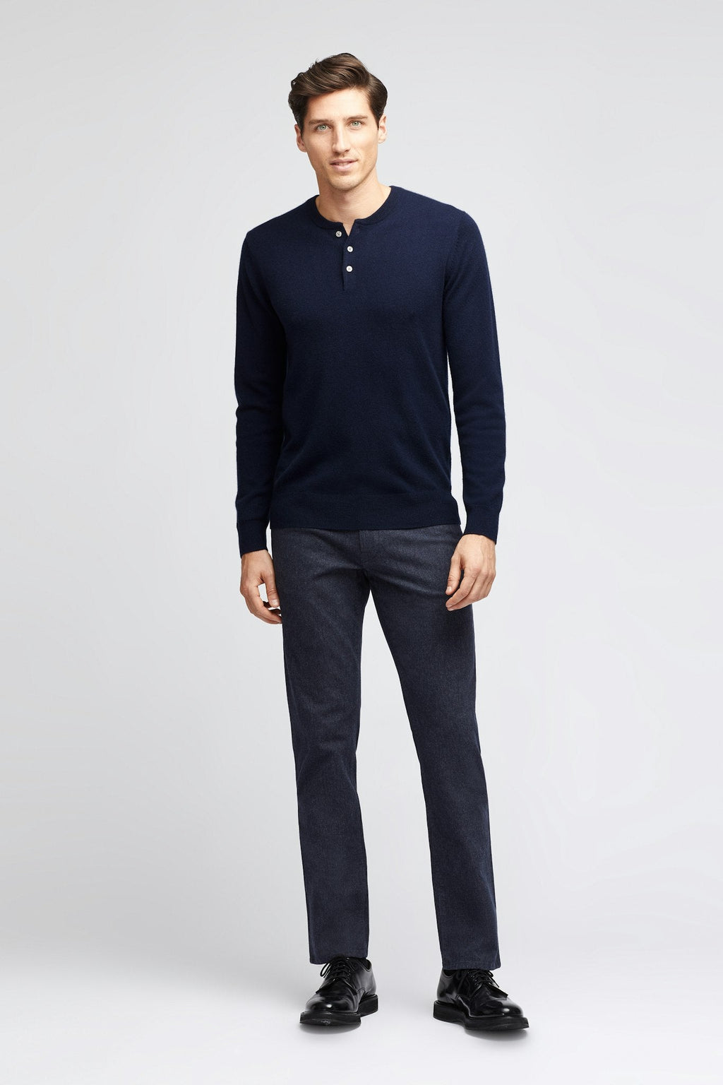 Cashmere Henley Sweater
