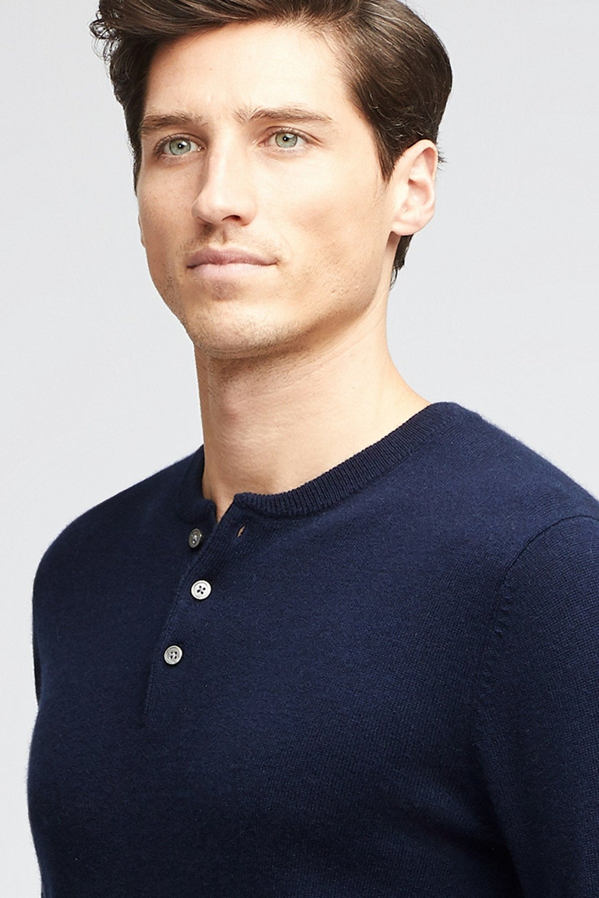 Cashmere Henley Sweater
