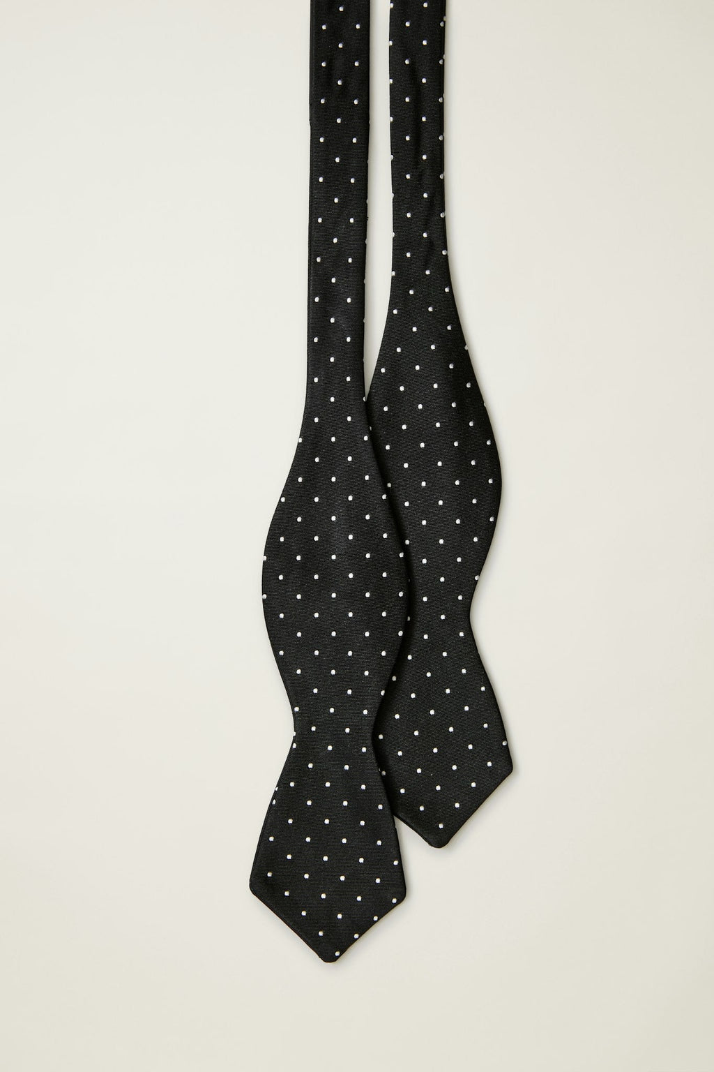 Satin Diamond Point Bowtie