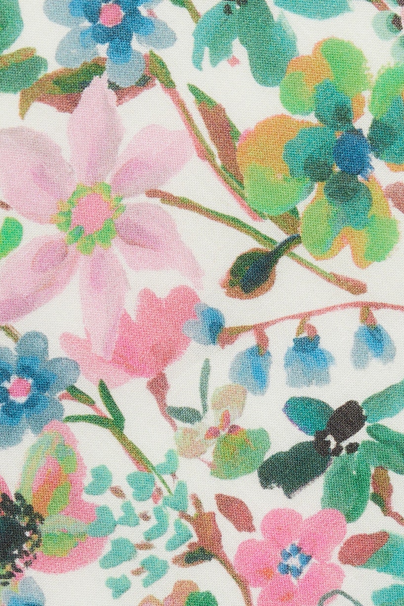 Cotton Necktie Made With Liberty Fabric