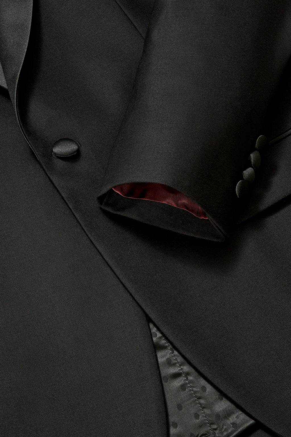Empire Stretch Italian Wool Tuxedo Jacket