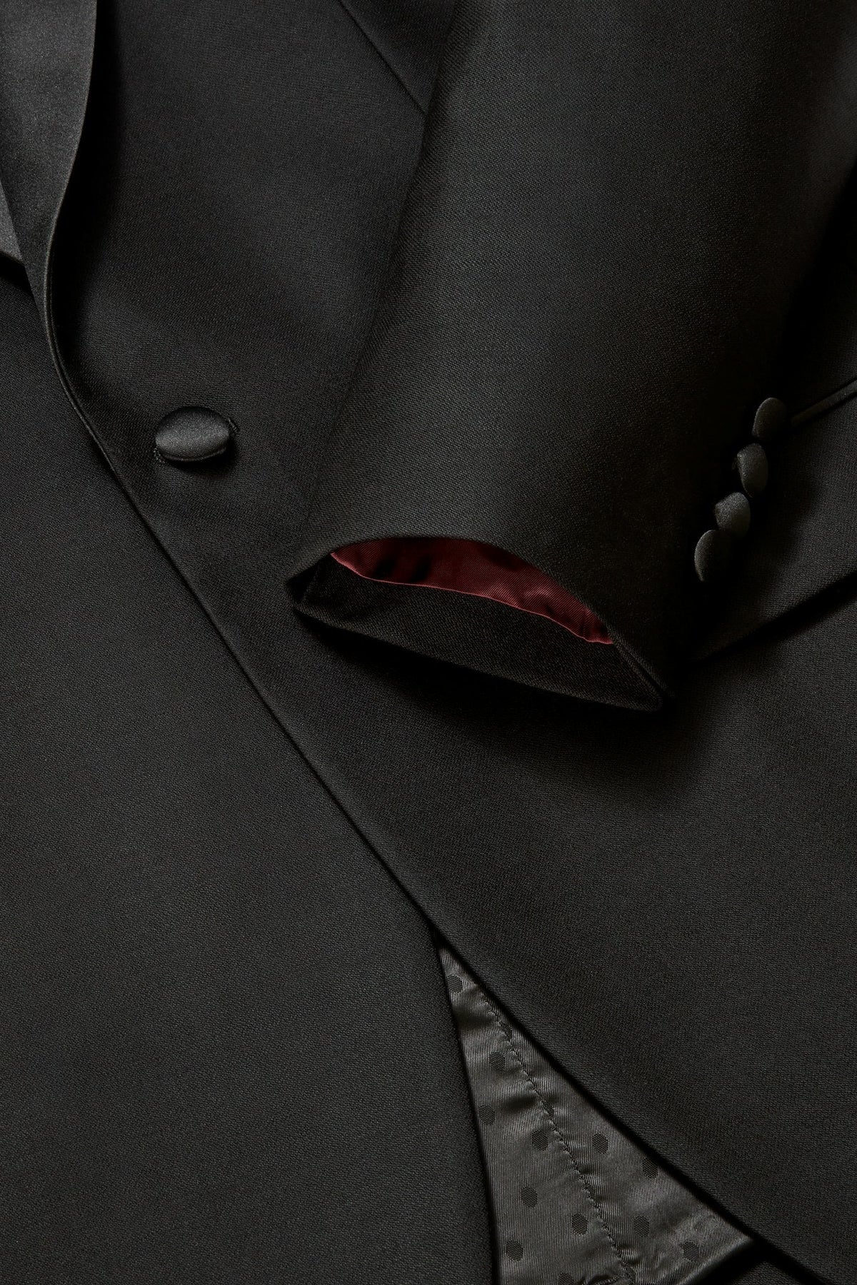 Empire Stretch Italian Wool Tuxedo Jacket