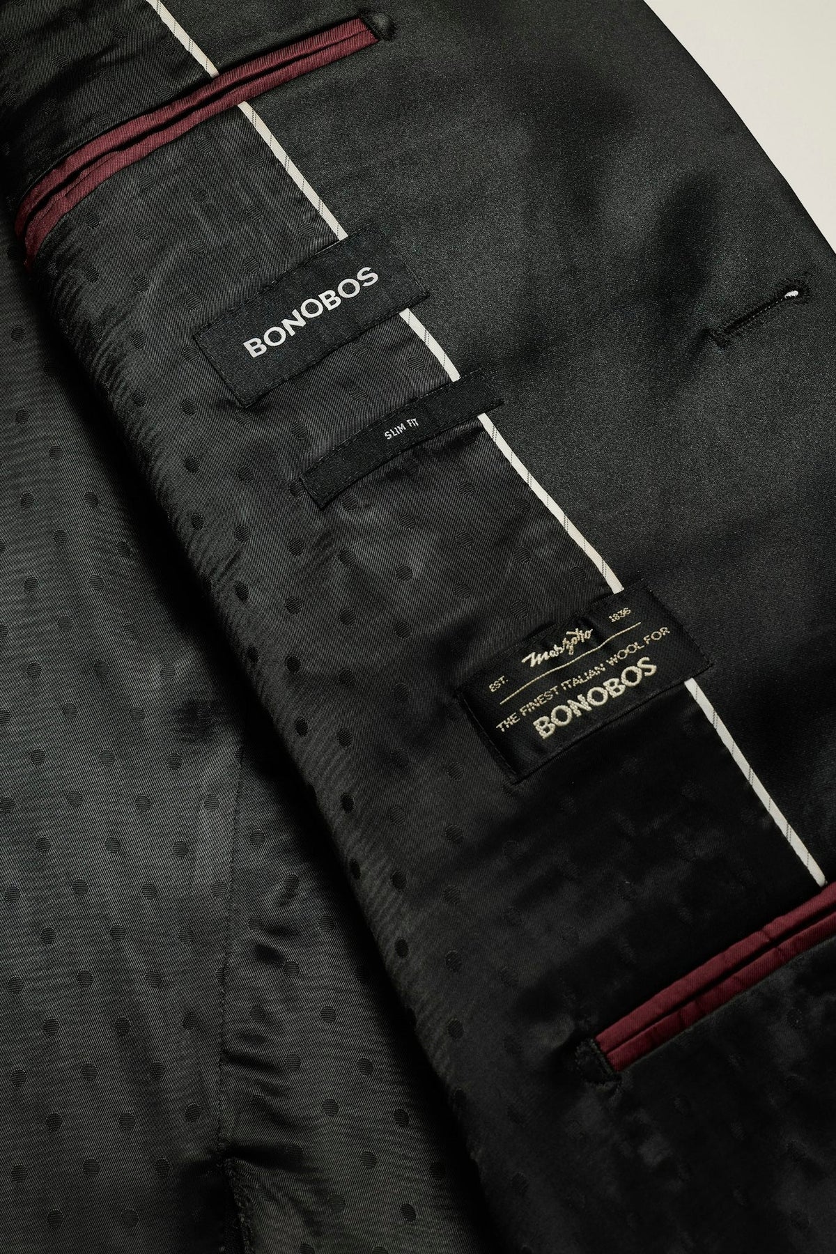 Empire Stretch Italian Wool Tuxedo Jacket