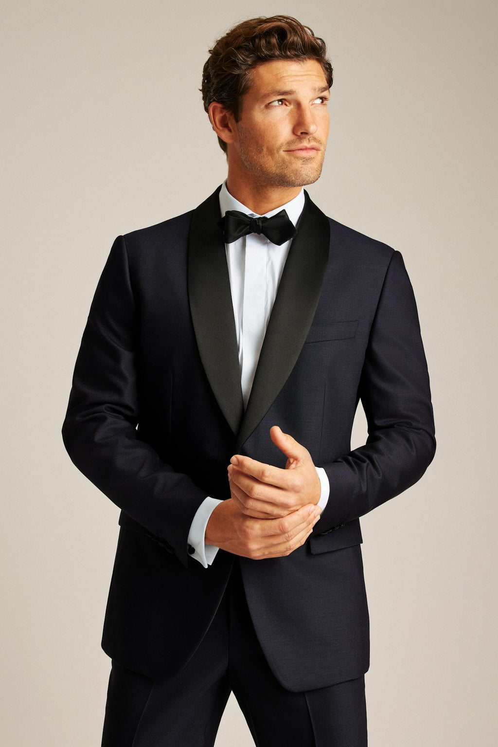 Empire Stretch Italian Wool Tuxedo Jacket