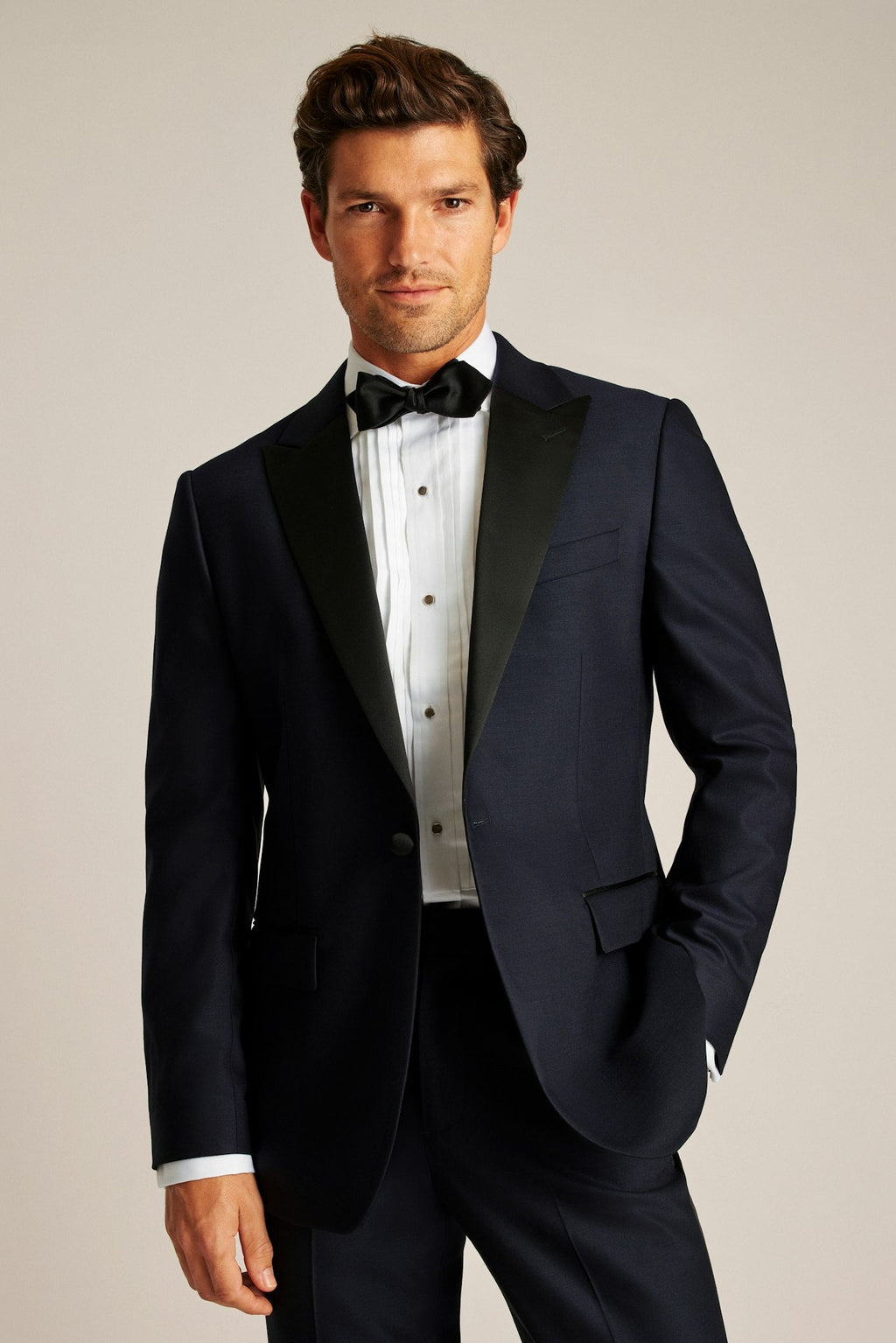 Empire Stretch Italian Wool Tuxedo Jacket