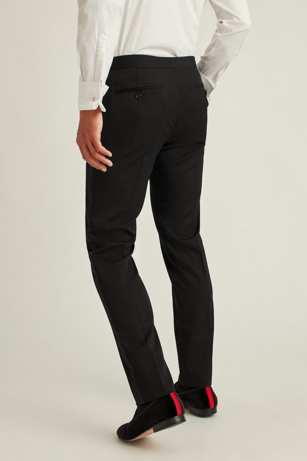 Capstone Italian Wool Tuxedo Pant