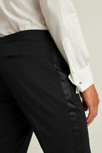 Capstone Italian Wool Tuxedo Pant