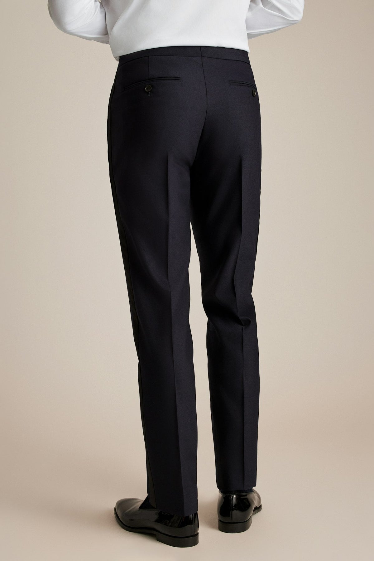Empire Stretch Italian Wool Tuxedo Pant