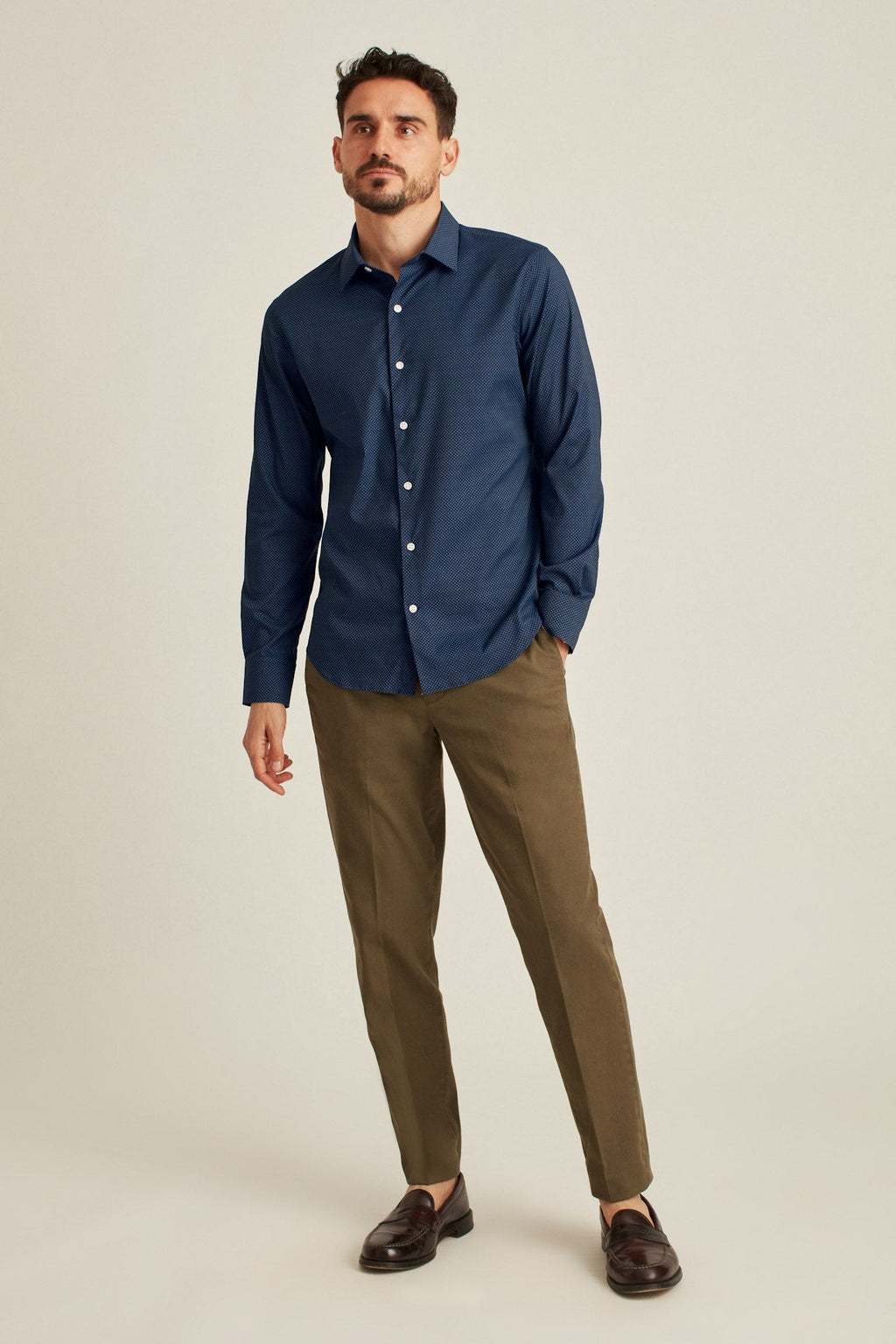 Tech Button Down Shirt