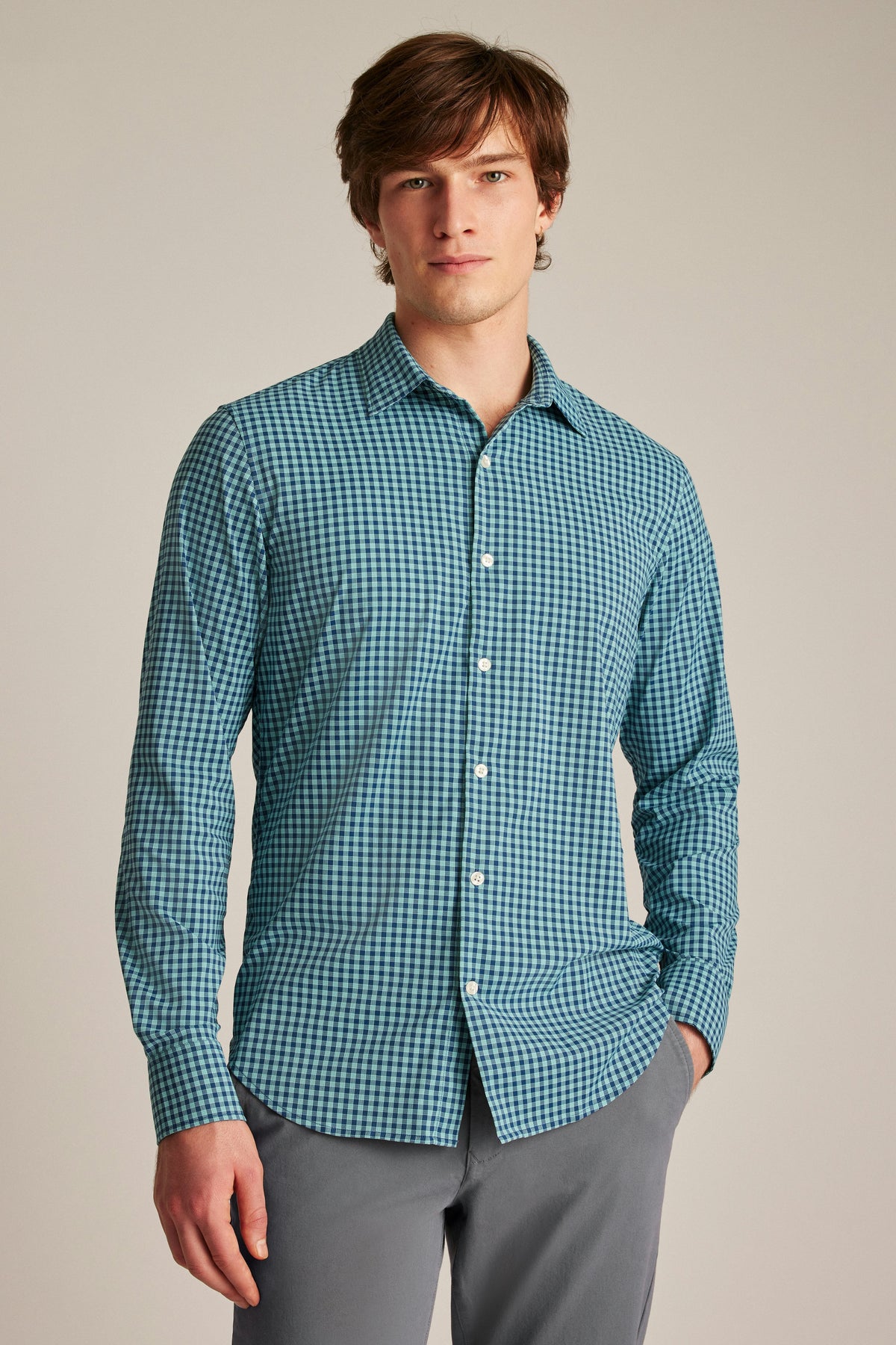 Tech Button Down Shirt