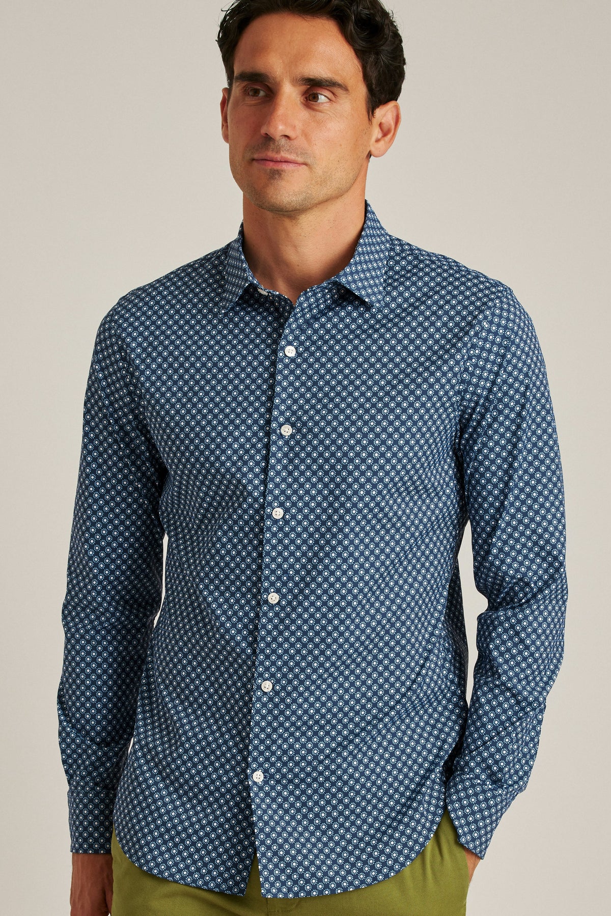 Tech Button Down Shirt
