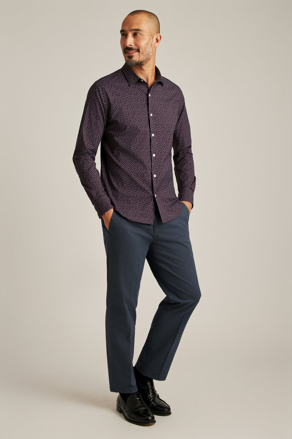 Tech Button Down Shirt