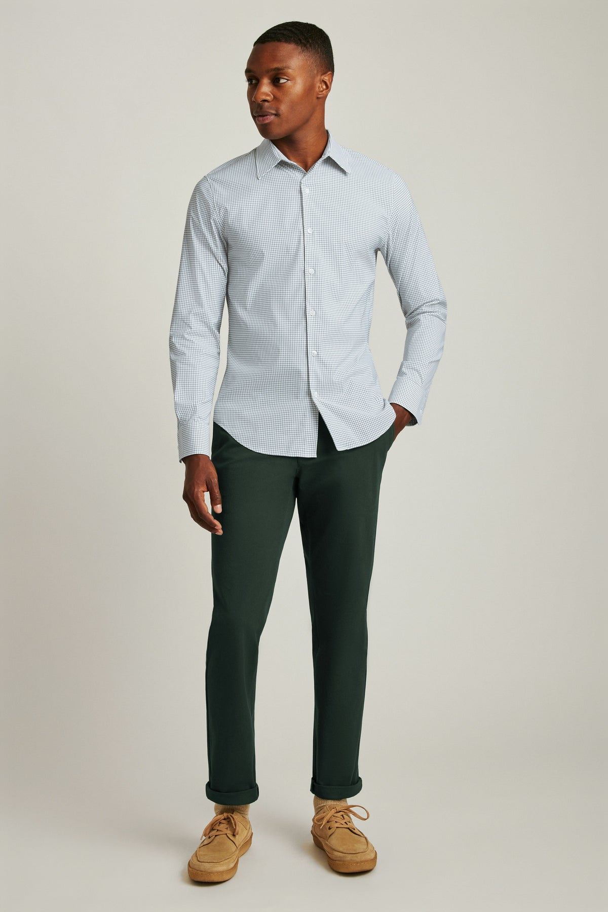 Tech Button Down Shirt
