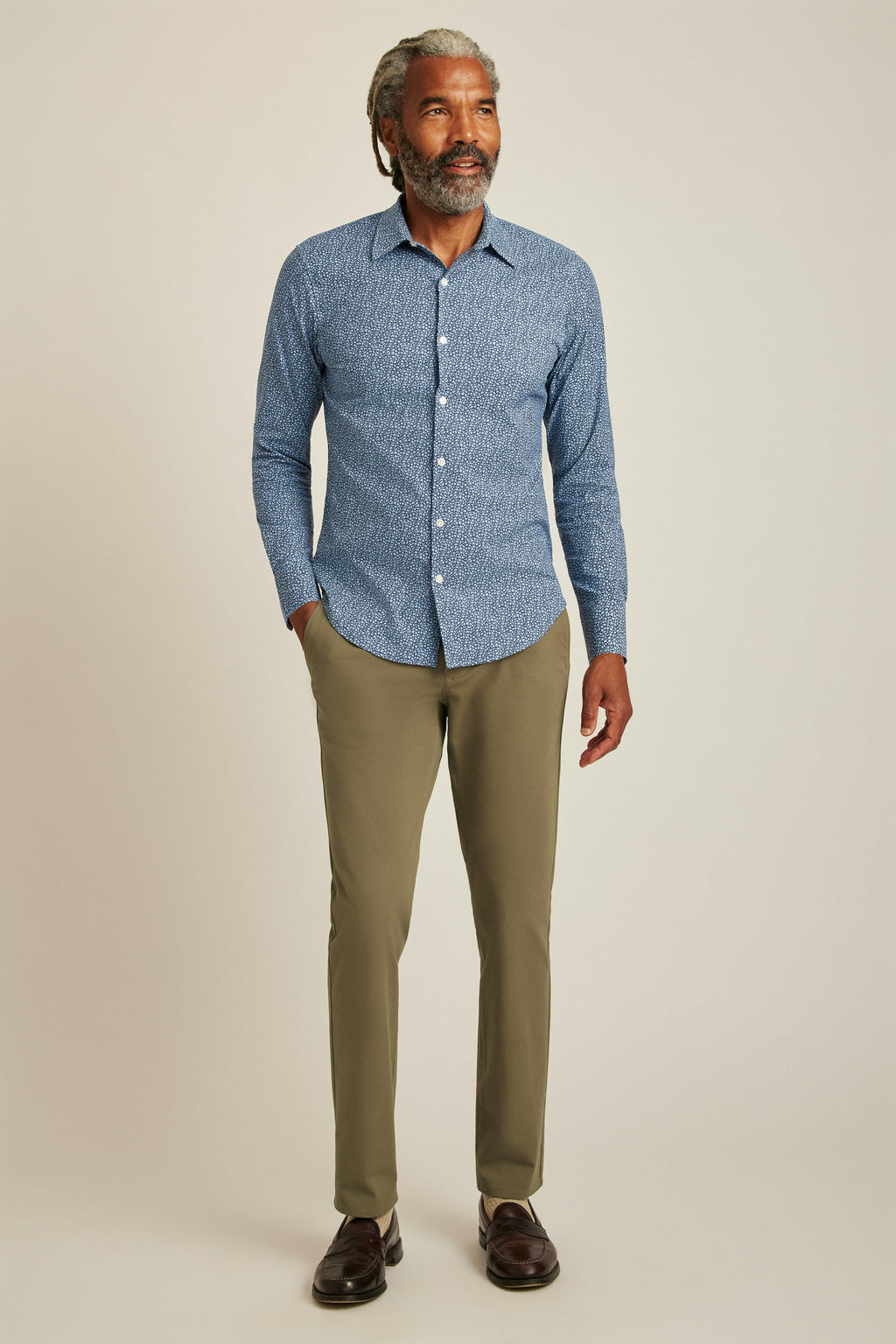 Tech Button Down Shirt