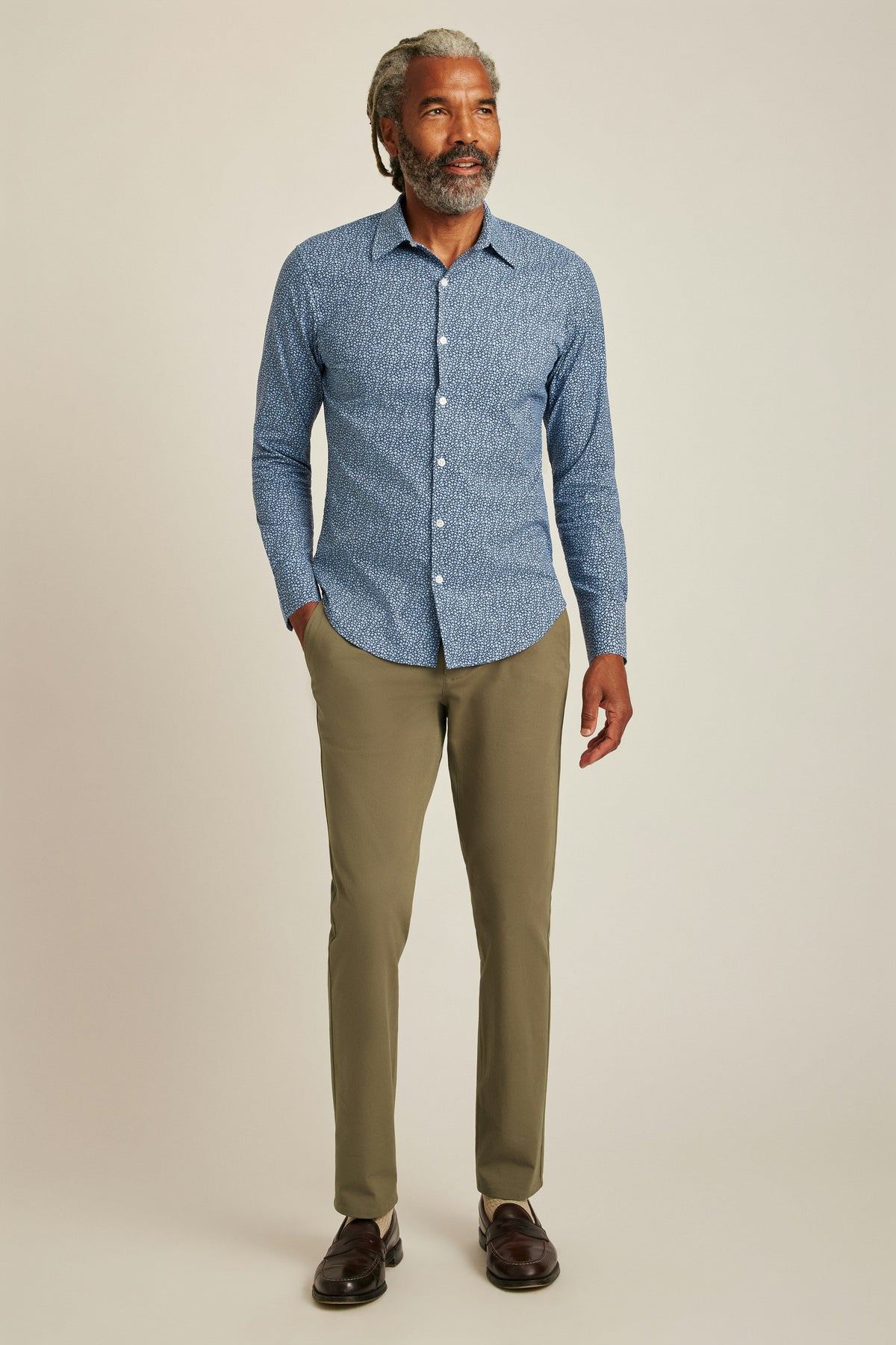 Tech Button Down Shirt