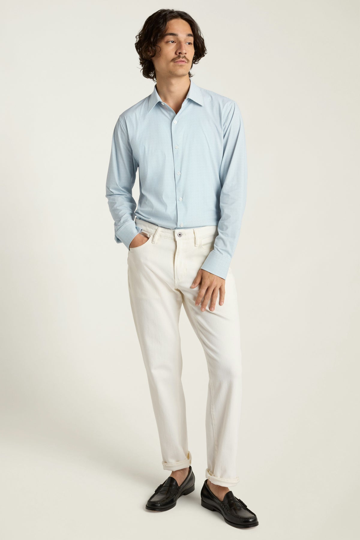 Tech Button Down Shirt