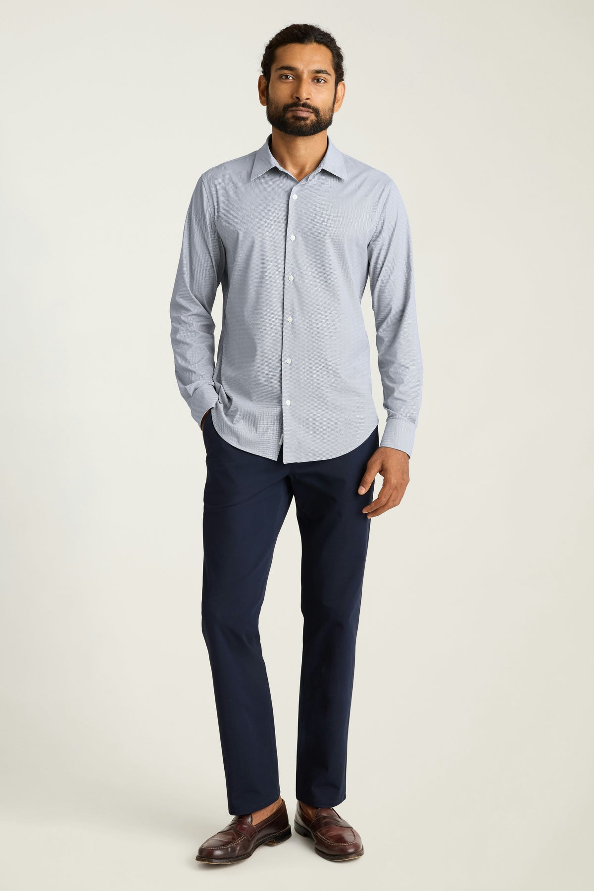 Tech Button Down Shirt