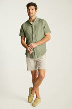 Riviera Linen Short Sleeve Shirt