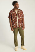 Riviera Silk Blend Cabana Shirt