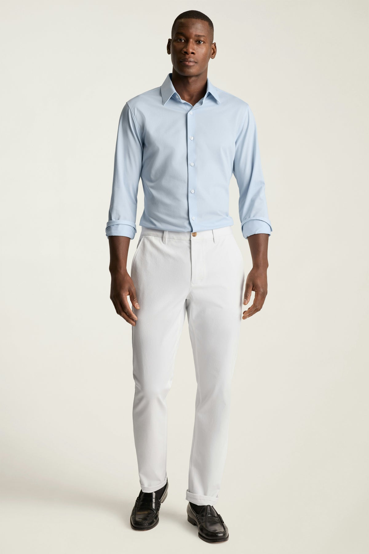Tech Pique Button Down Shirt