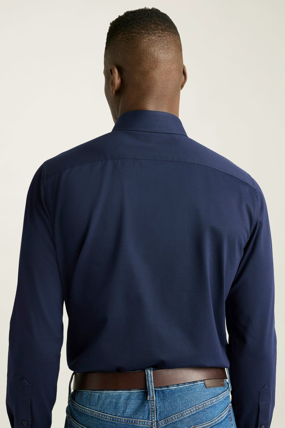 Tech Pique Button Down Shirt