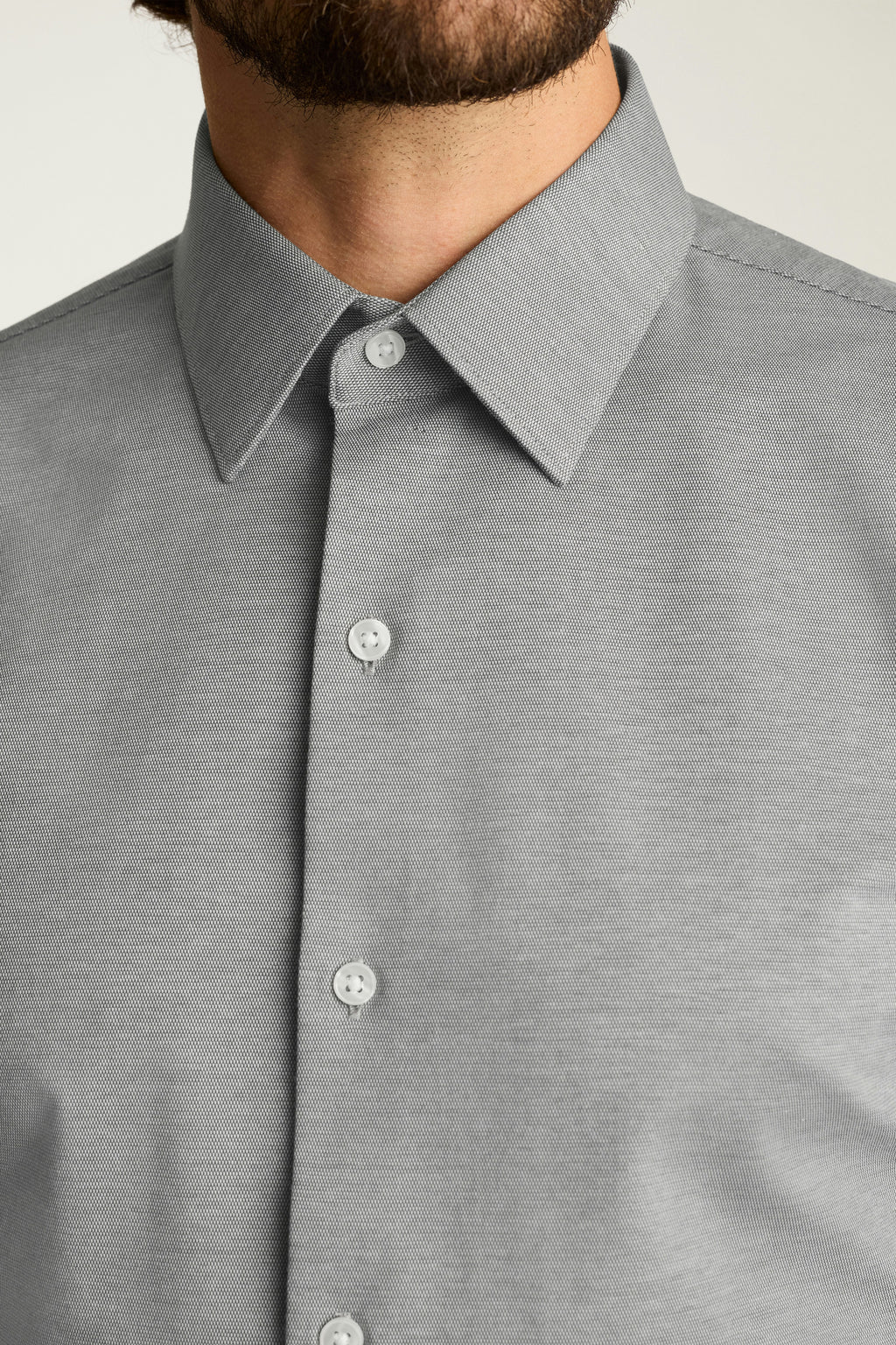 Tech Pique Button Down Shirt