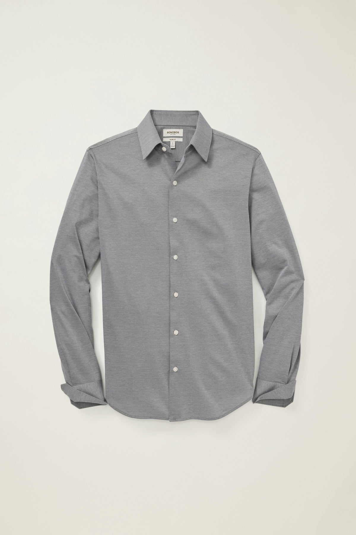 Tech Pique Button Down Shirt