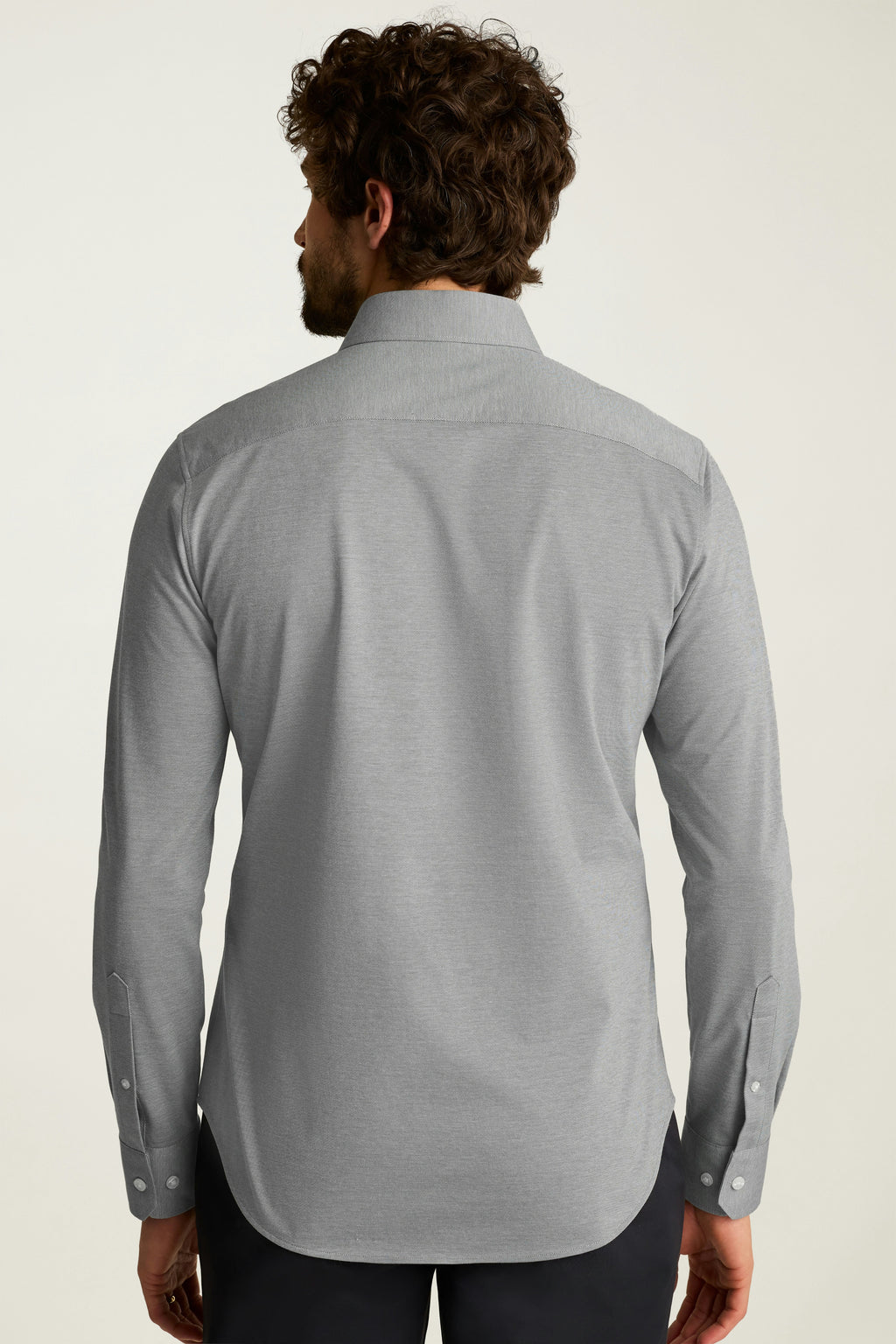 Tech Pique Button Down Shirt