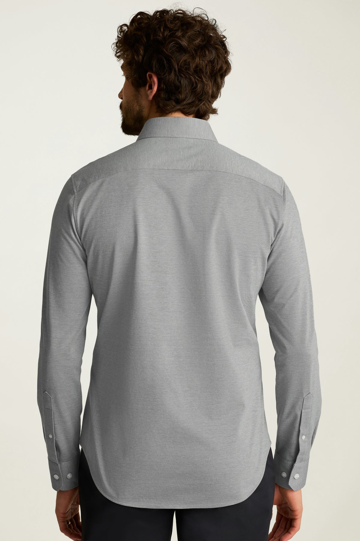 Tech Pique Button Down Shirt