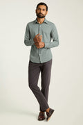 Tech Pique Button Down Shirt