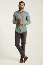 Tech Pique Button Down Shirt