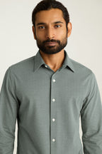 Tech Pique Button Down Shirt