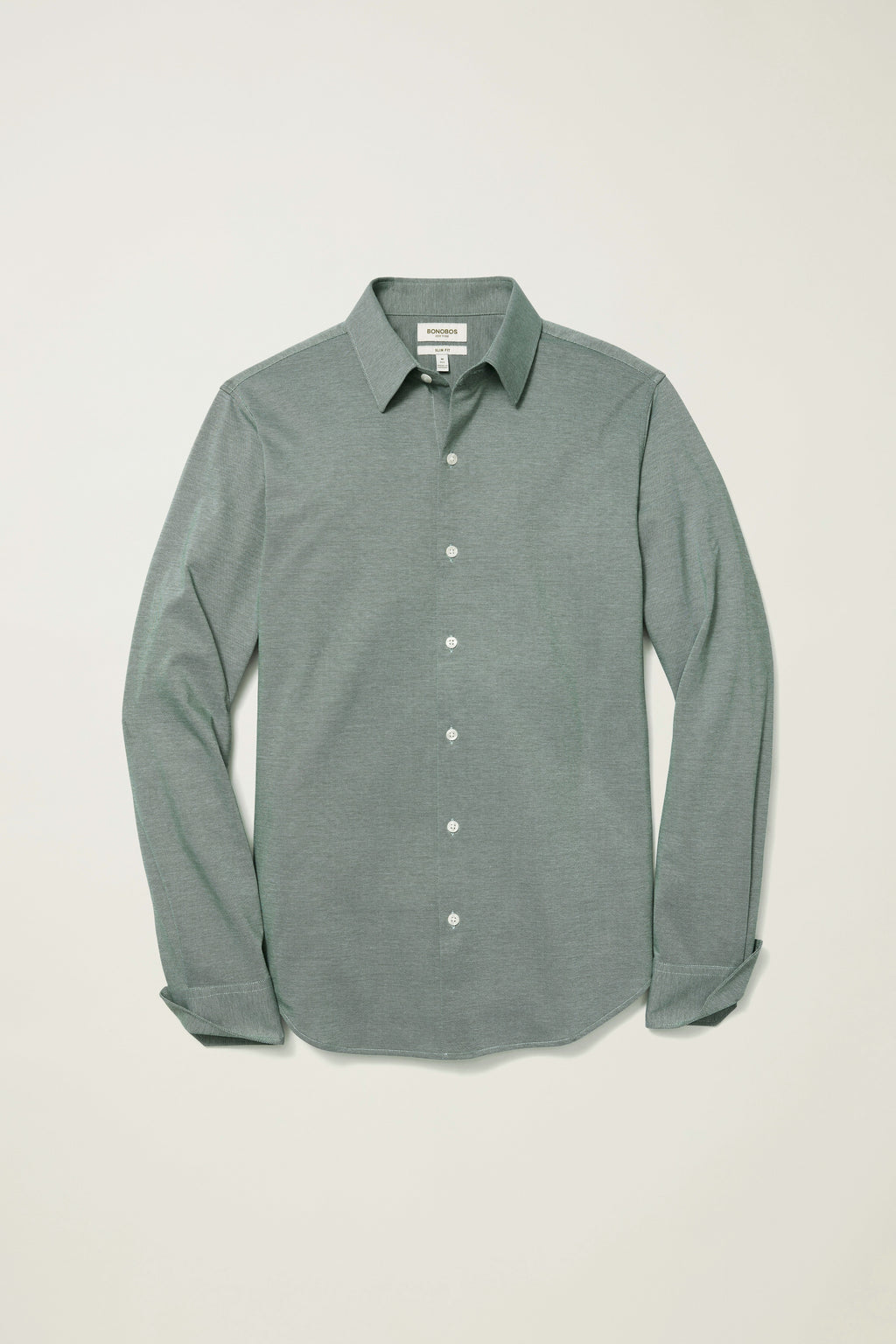 Tech Pique Button Down Shirt