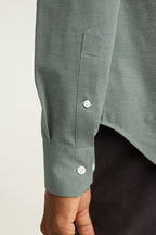 Tech Pique Button Down Shirt