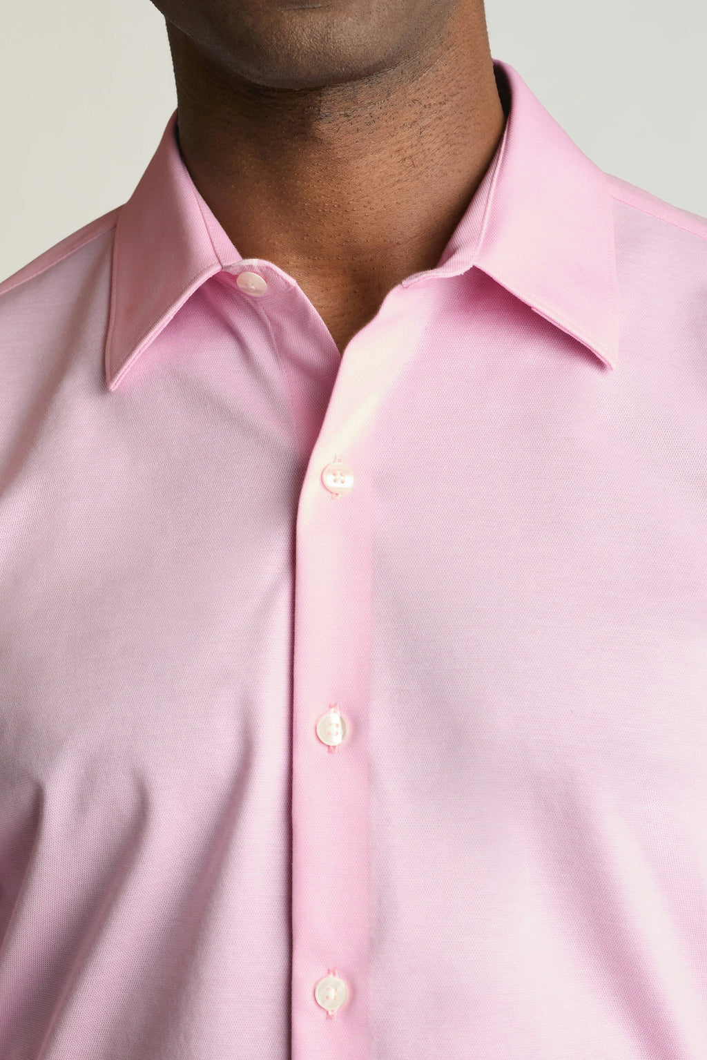 Tech Pique Button Down Shirt