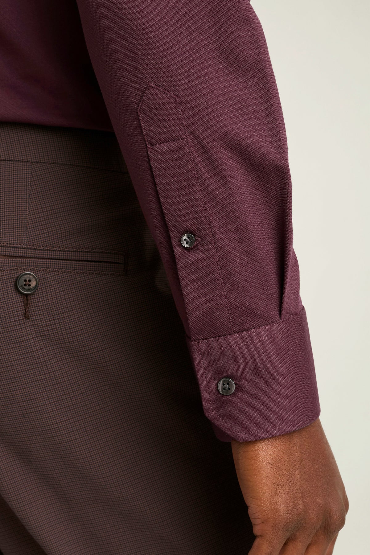 Tech Pique Button Down Shirt