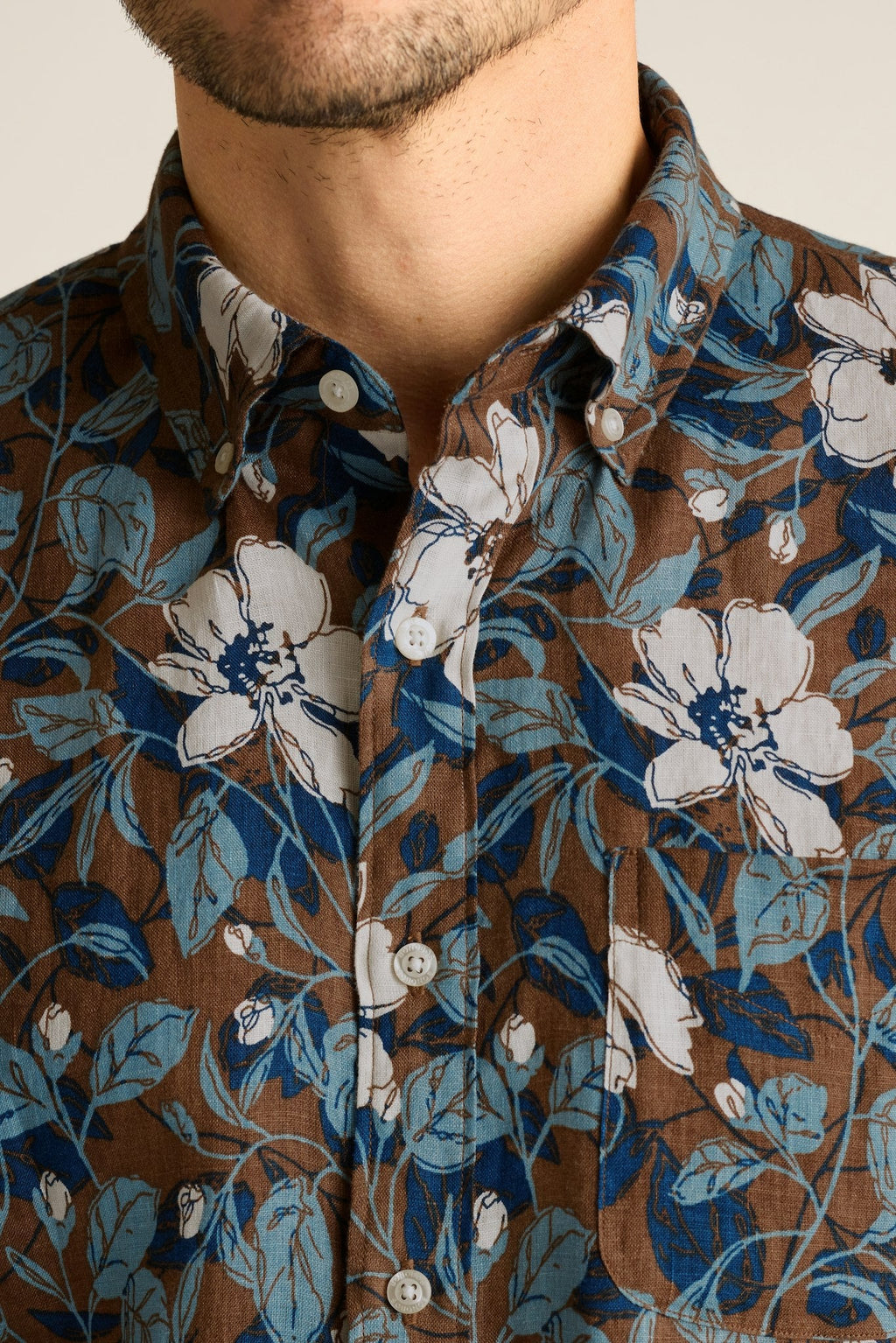 Montauk Linen Short Sleeve Shirt