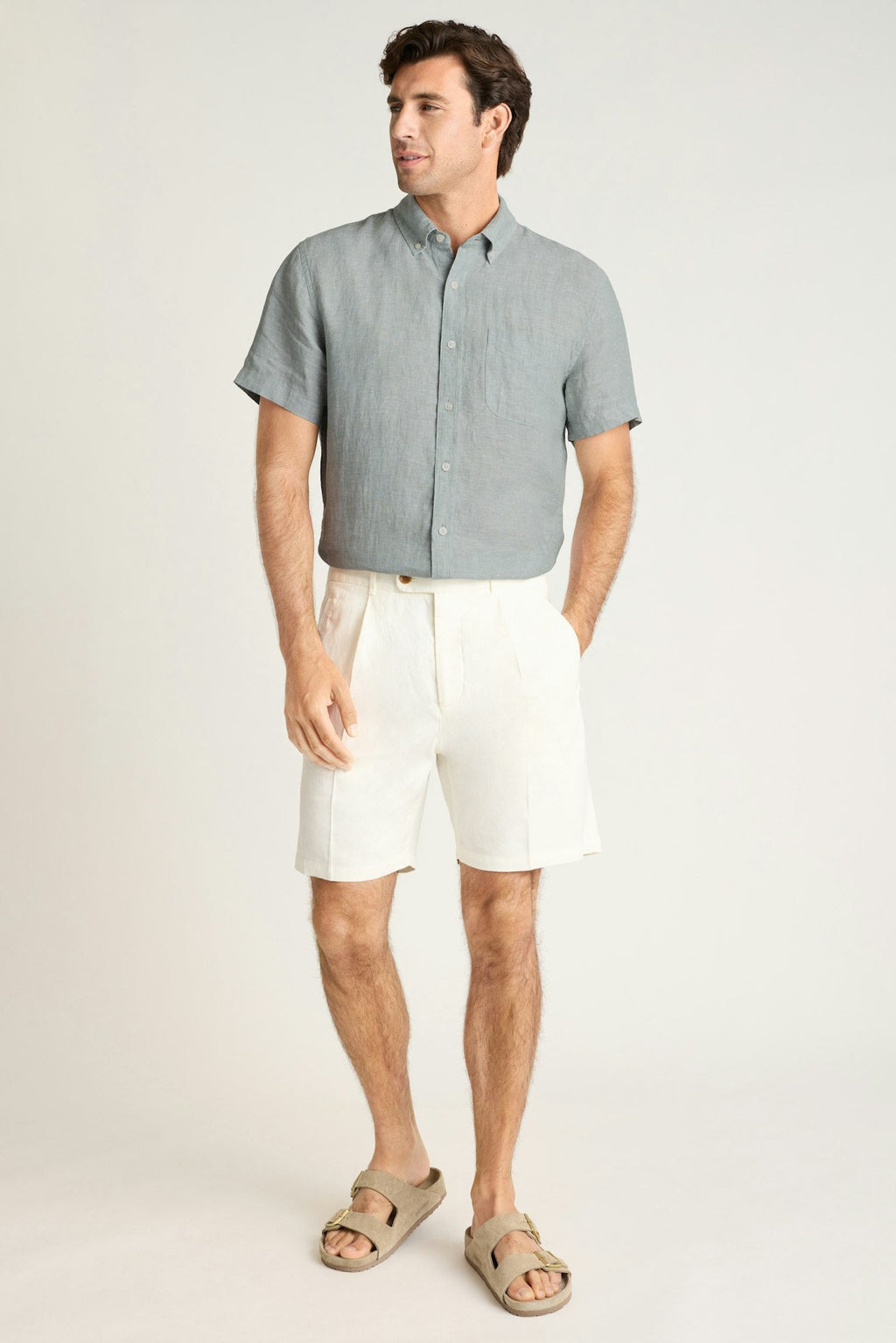 Montauk Linen Short Sleeve Shirt