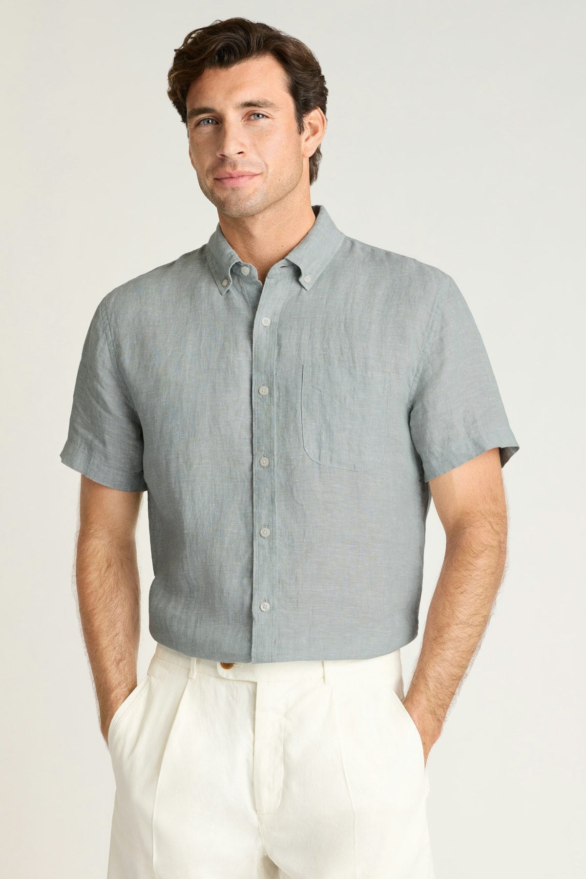Montauk Linen Short Sleeve Shirt